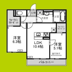 Brillanteの物件間取画像